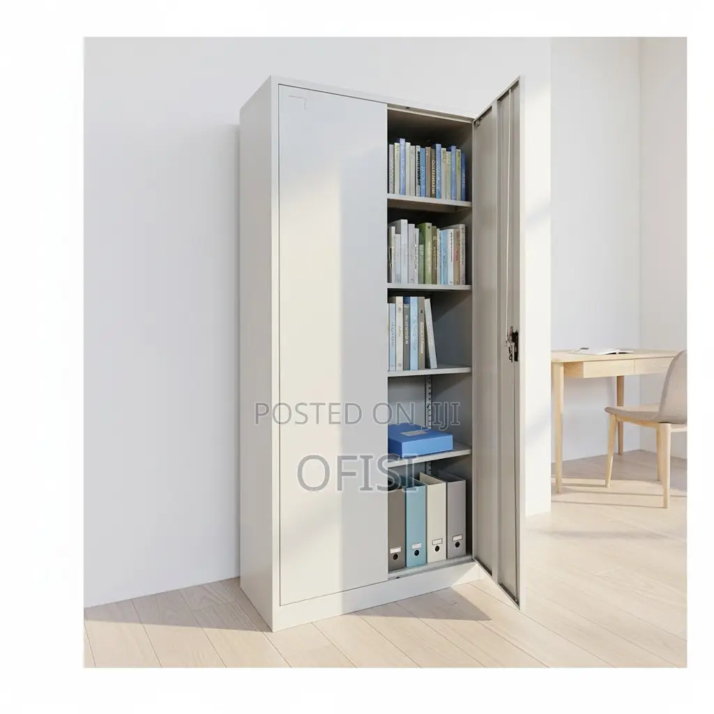 Office Cabinet; Metal Storage Cabinet With 2 Doors