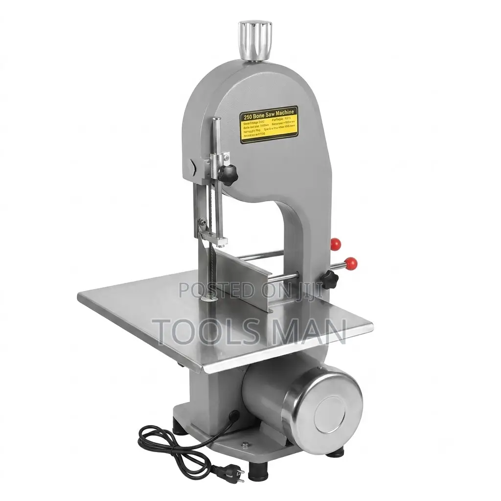 Commercial 250 Bone Saw Machine 1500W for Meat and Bone Cutting
