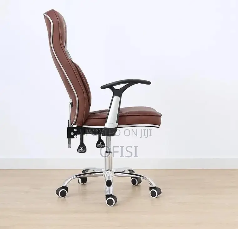 Office Chair; Brown Generic Orthopedic Office Chair