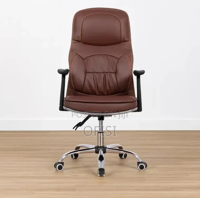 Office Chair; Brown Generic Orthopedic Office Chair