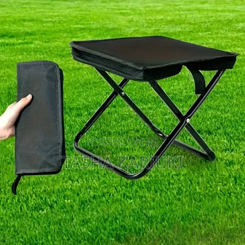 Camping Stool _ Black