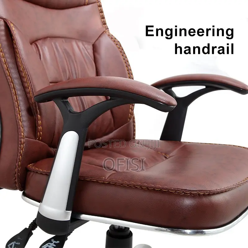 Office Chair; Brown Generic Orthopedic Office Chair