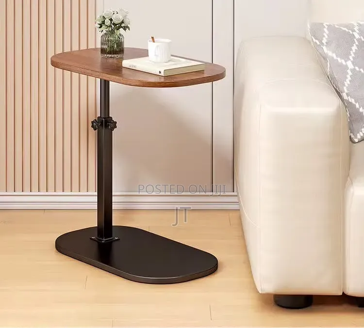 Adjustable C - Shaped Side Stool/ Laptop Table Size: 40*30*(45-80)