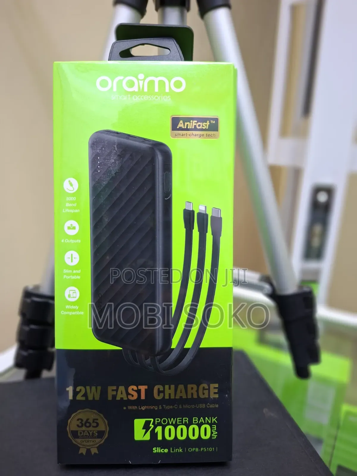 Oraimo Slice Link 10000mAh 12W Power Bank