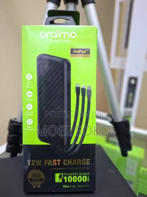 Oraimo Slice Link 10000mAh 12W Power Bank