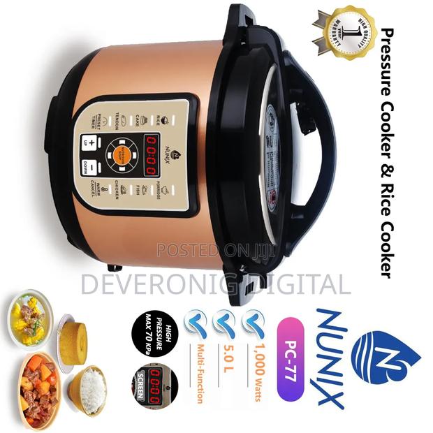 Nunix PC-77 Electric Pressure Cooker - thumbnail 2