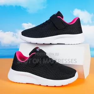 Now Available! Black Pink and Black Yellow Sneakers. Sizes 28-40.