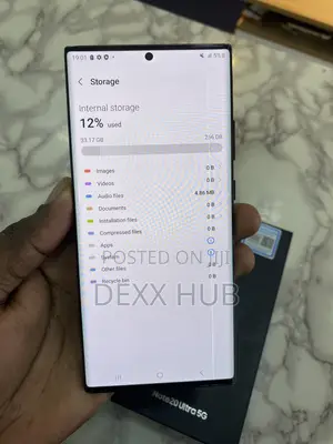 Samsung Galaxy Note 20 Ultra 5G 256 GB Black