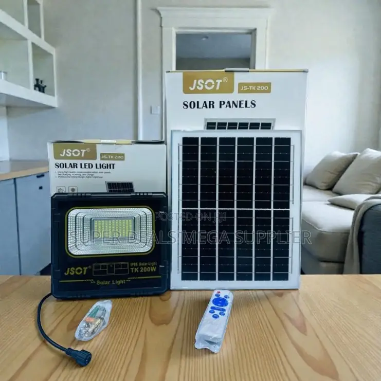 High Performance 200W Watts Outdoor Security LED Solar Flood Light