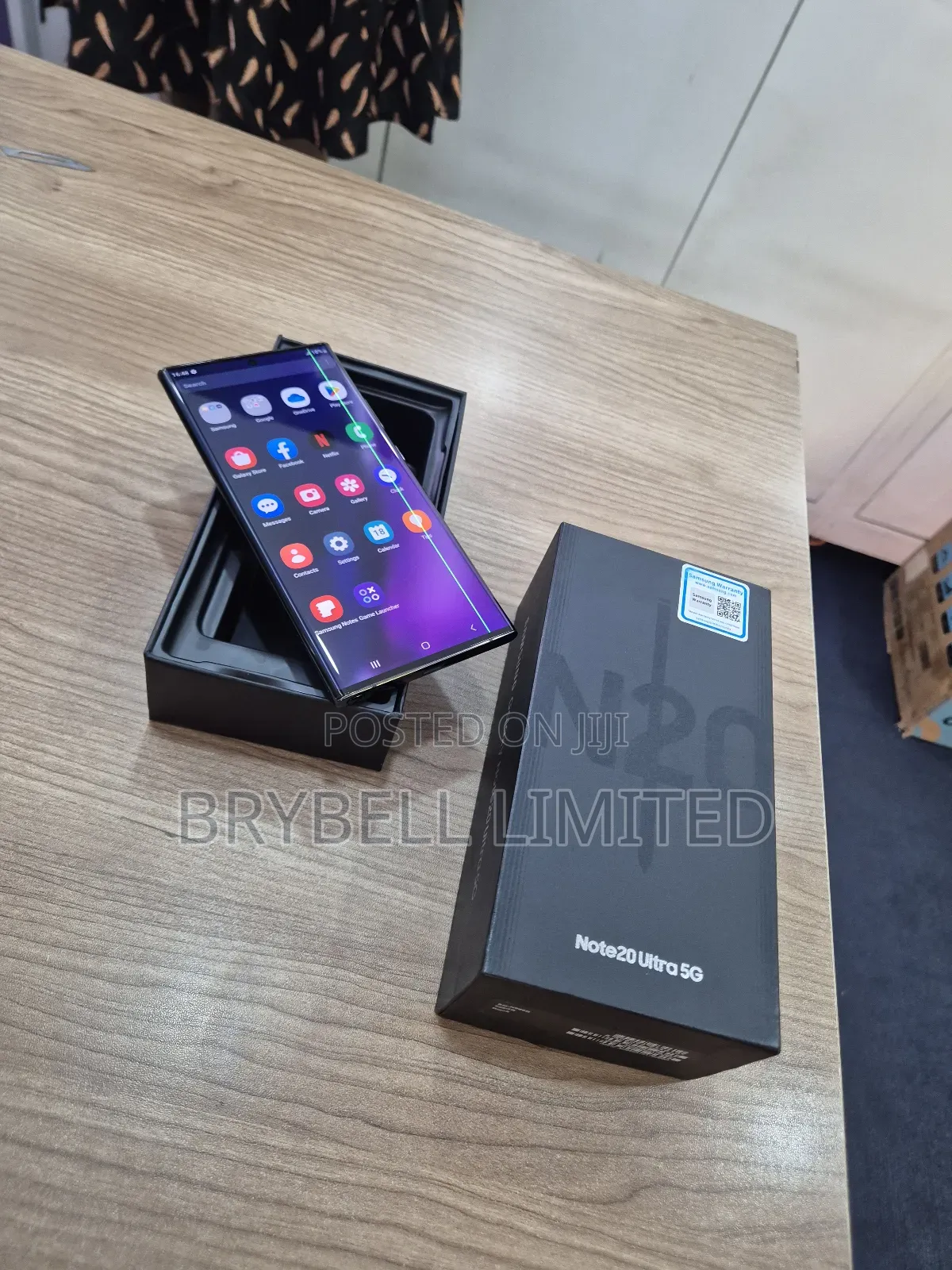 Samsung Galaxy Note 20 Ultra 5G 256 GB Black