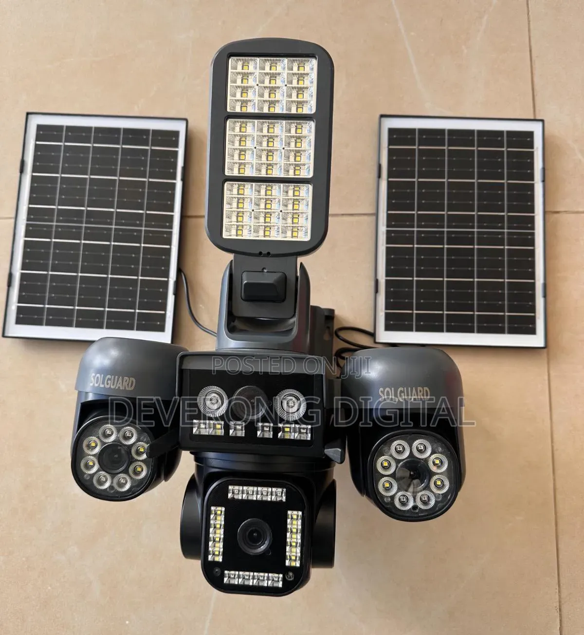 4Lens PTZ Both Three Lens One Bullet SOLGUARD Solar Camera Advantage