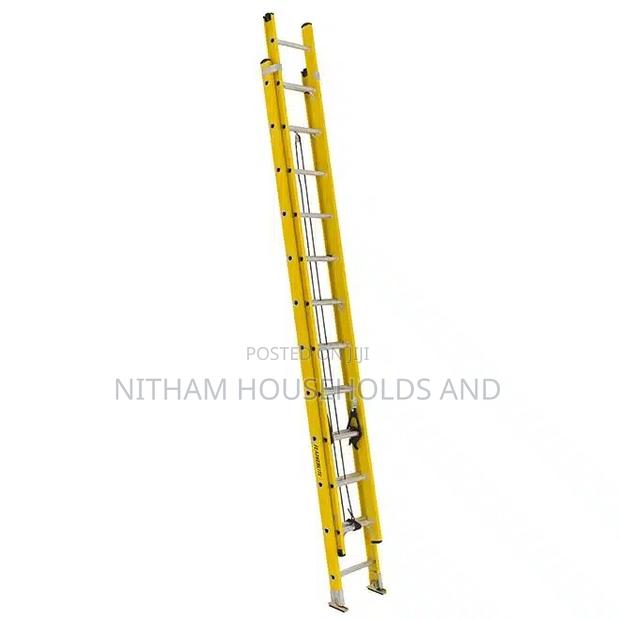 2by12 Step Fiberglass Extension Ladder (7.4M)