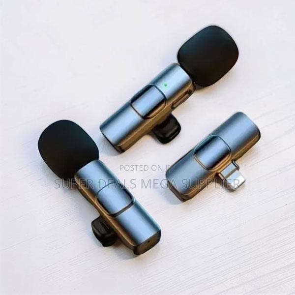 Live Streaming Ready Mini Lapel Lavalier Dual Wireless Microphone