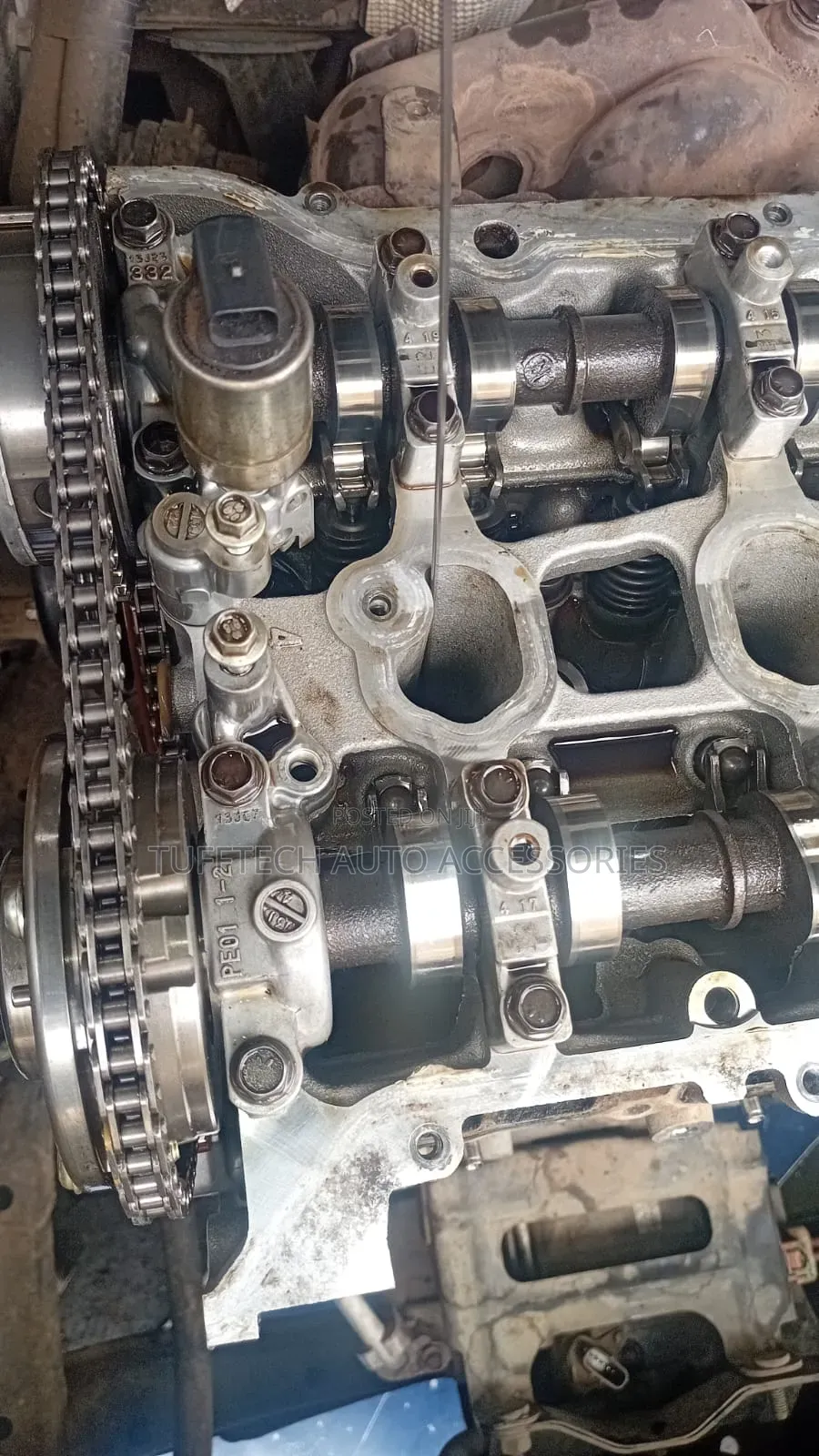 Car Engine Service and Plugs Replace