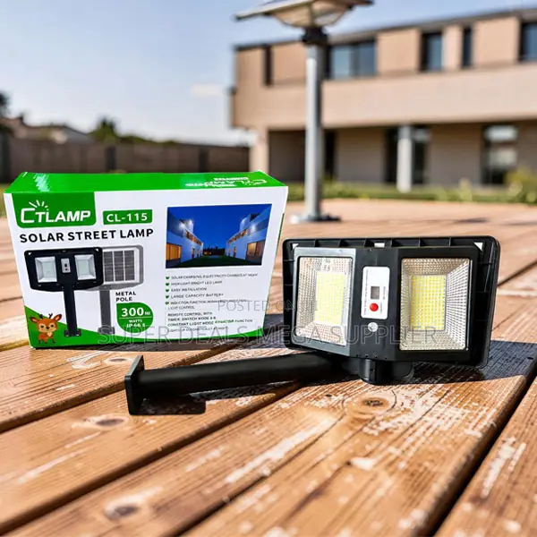 CTLamp 300W Waterproof High Power LED Solar Street Light