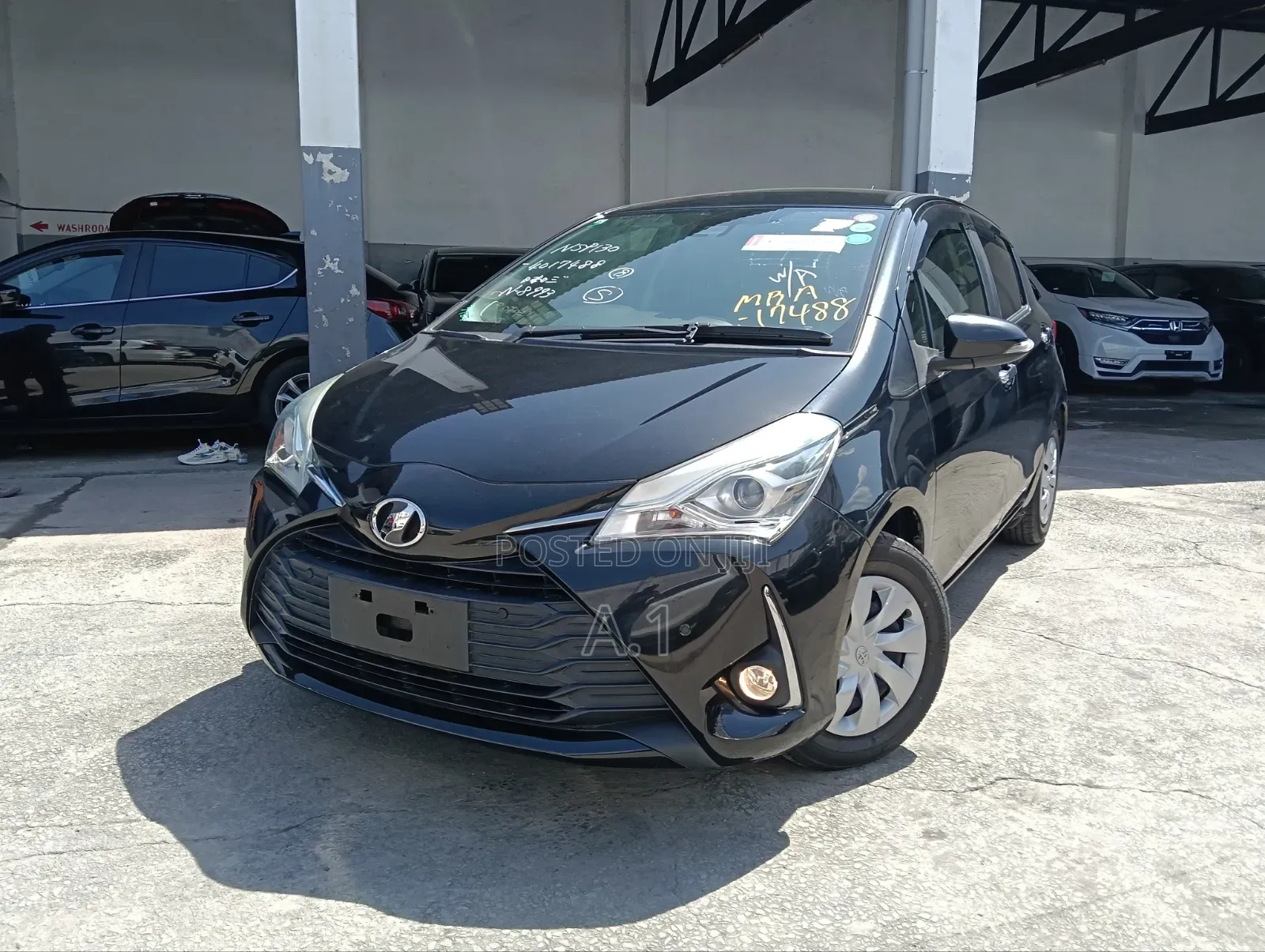 Toyota Vitz 2019 Matt Black