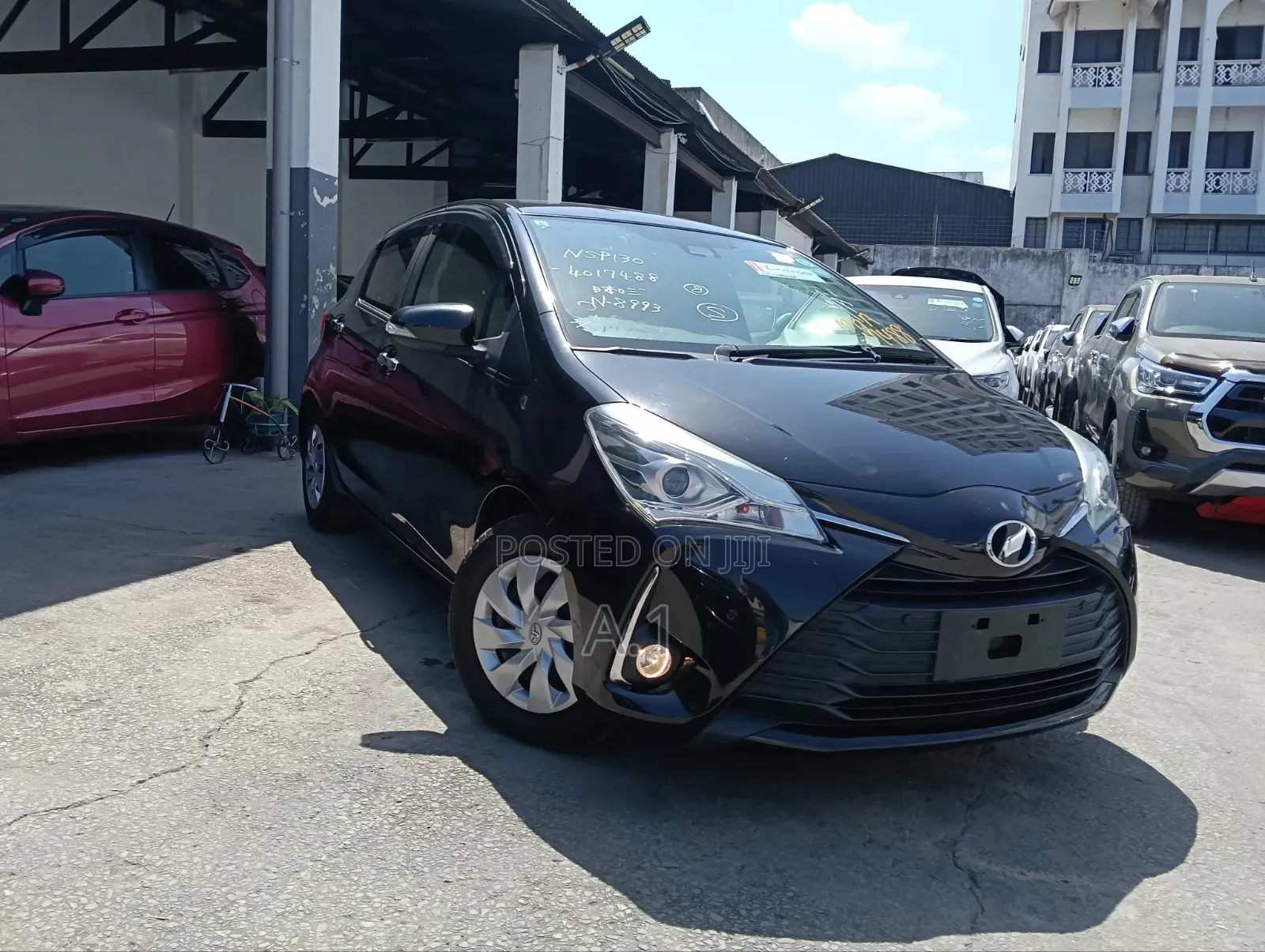 Toyota Vitz 2019 Matt Black