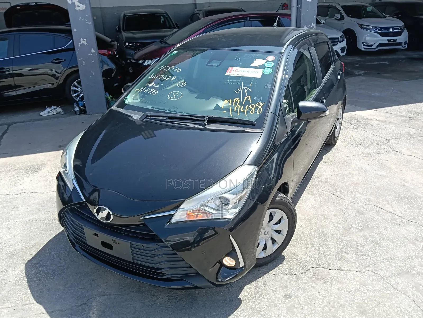 Toyota Vitz 2019 Matt Black