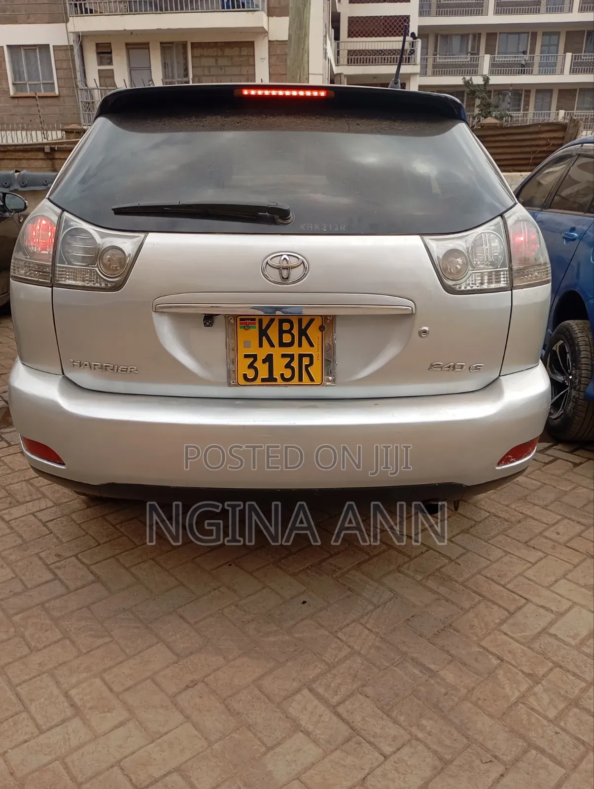 Toyota Harrier 2004 Silver