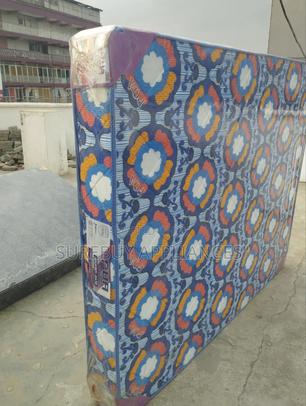 ×6×8 Inch Quilted Poa Quality Mattress – Durable Comfortable