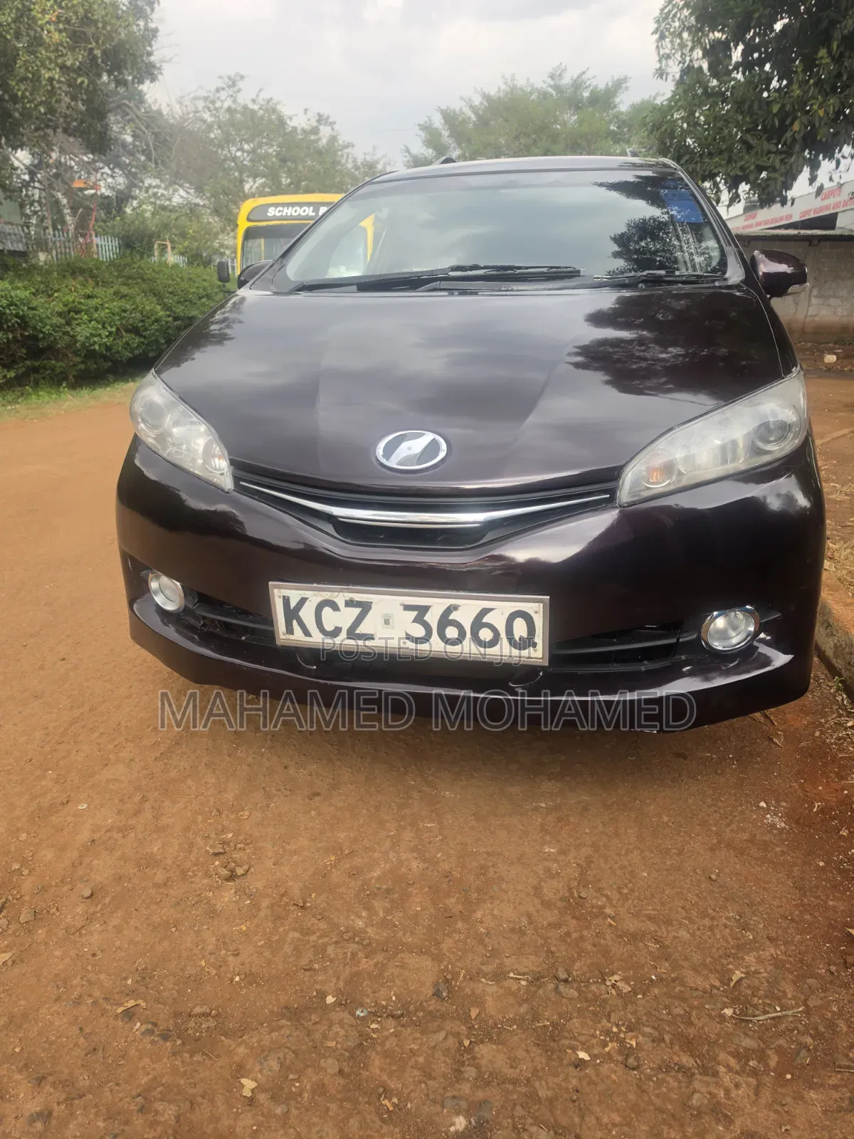 Toyota Wish 2013 Brown