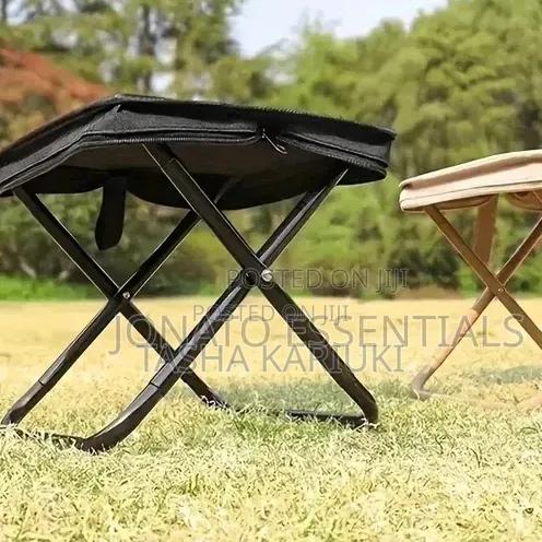 Camping Stool _ Black - thumbnail 2
