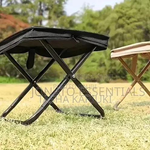 Camping Stool _ Black
