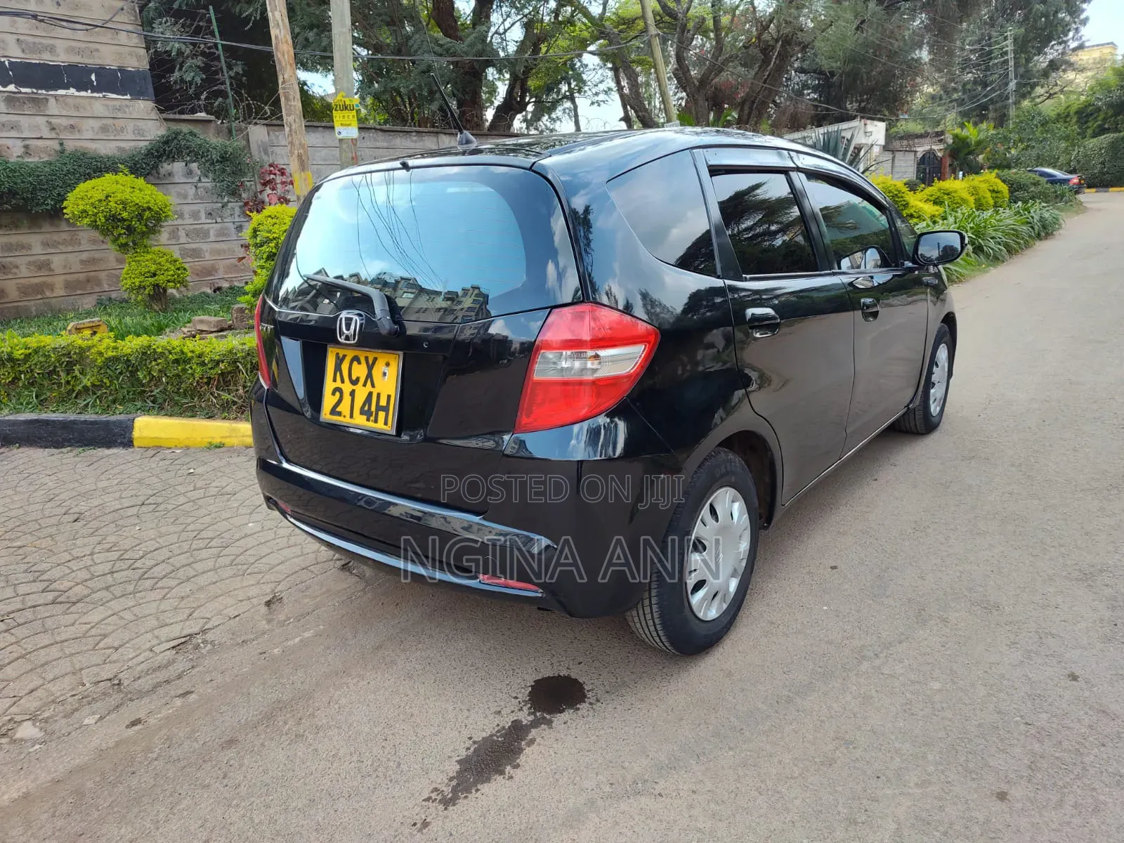 Honda Fit 2012 Black