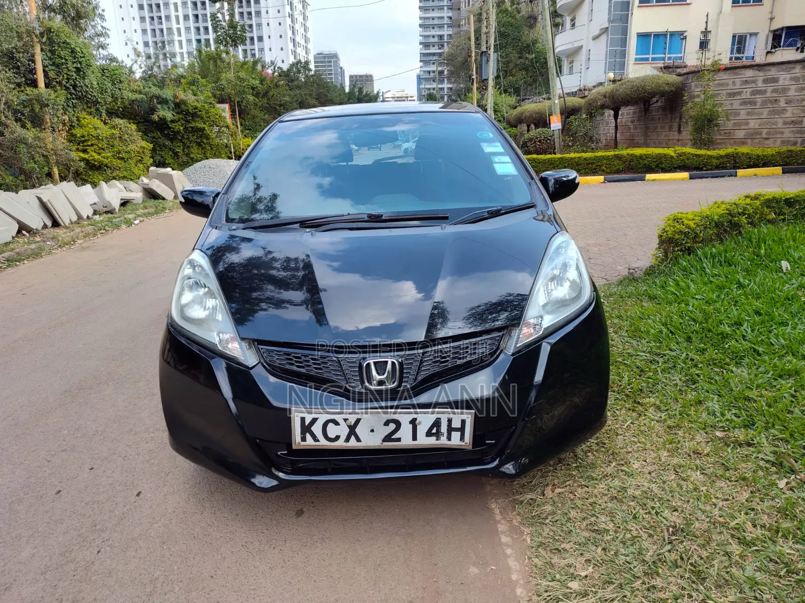 Honda Fit 2012 Black