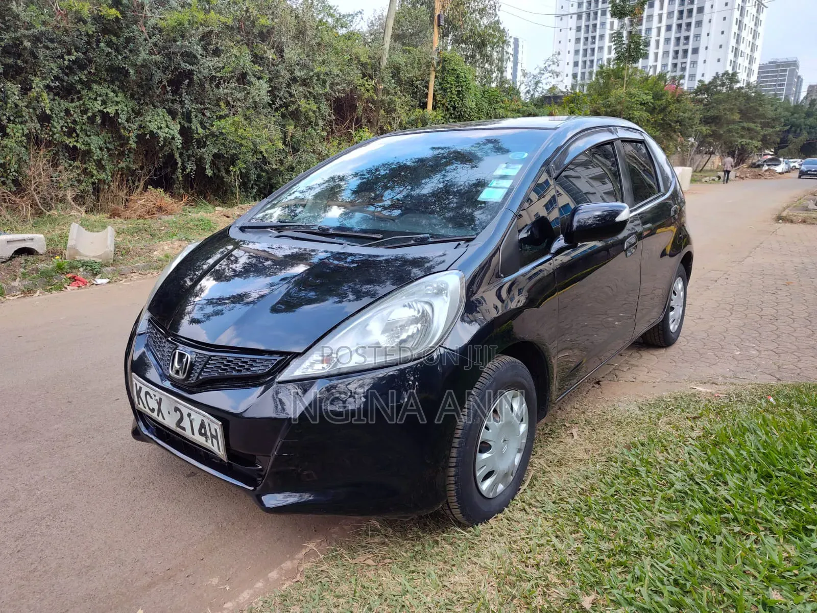 Honda Fit 2012 Black