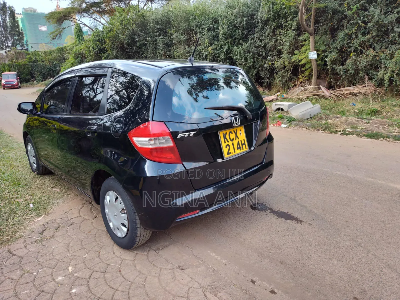 Honda Fit 2012 Black