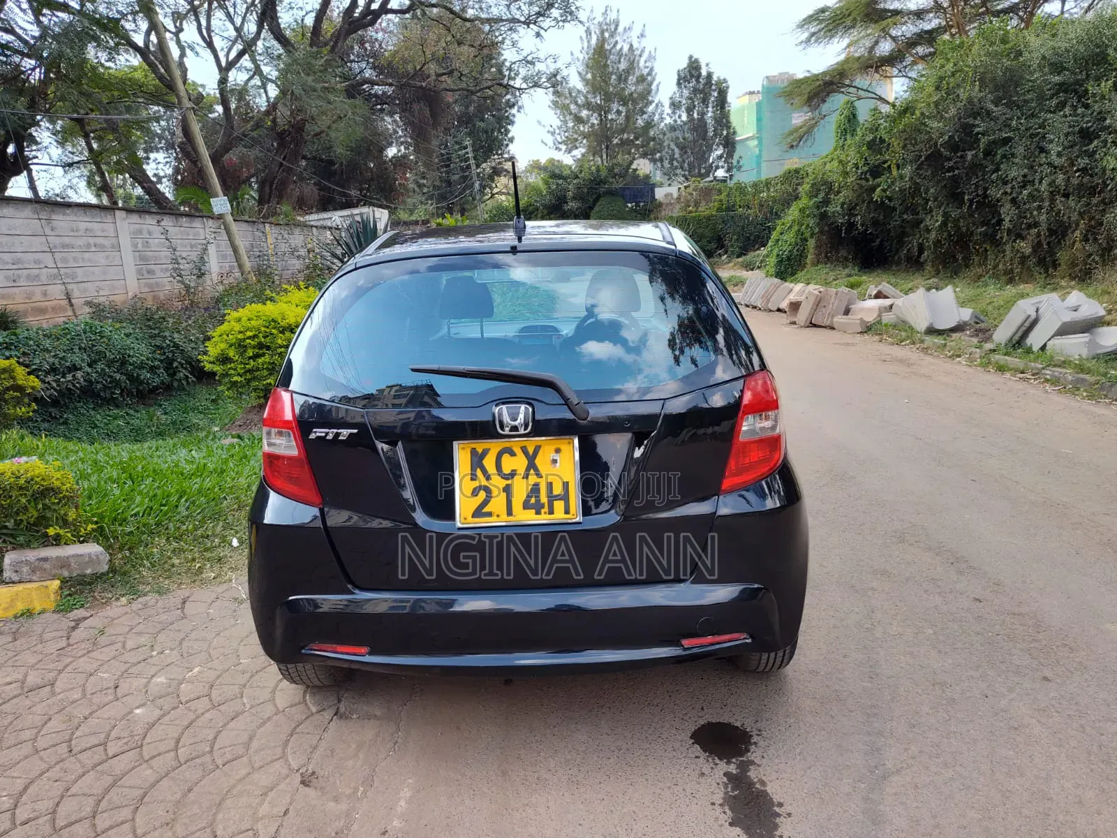 Honda Fit 2012 Black