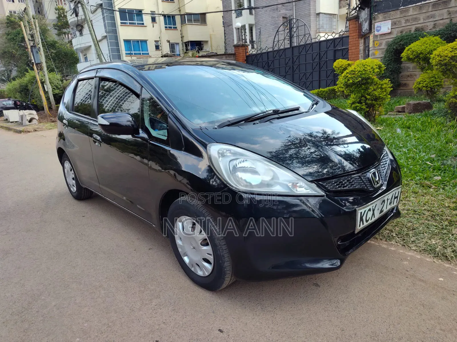 Honda Fit 2012 Black