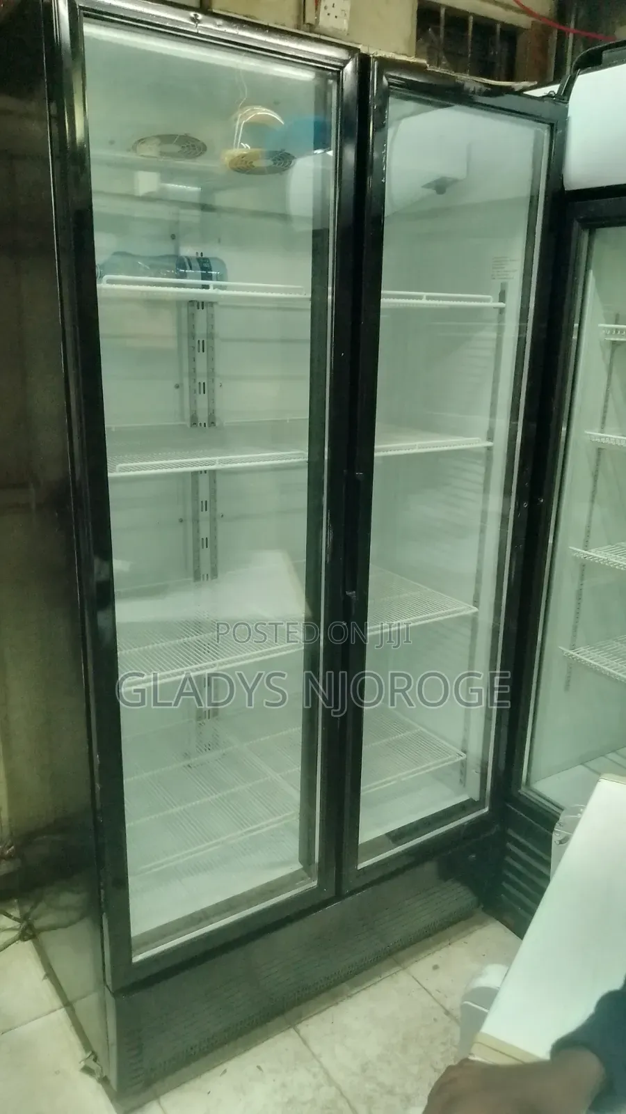 Double Door Ex Uk Display Fridge.