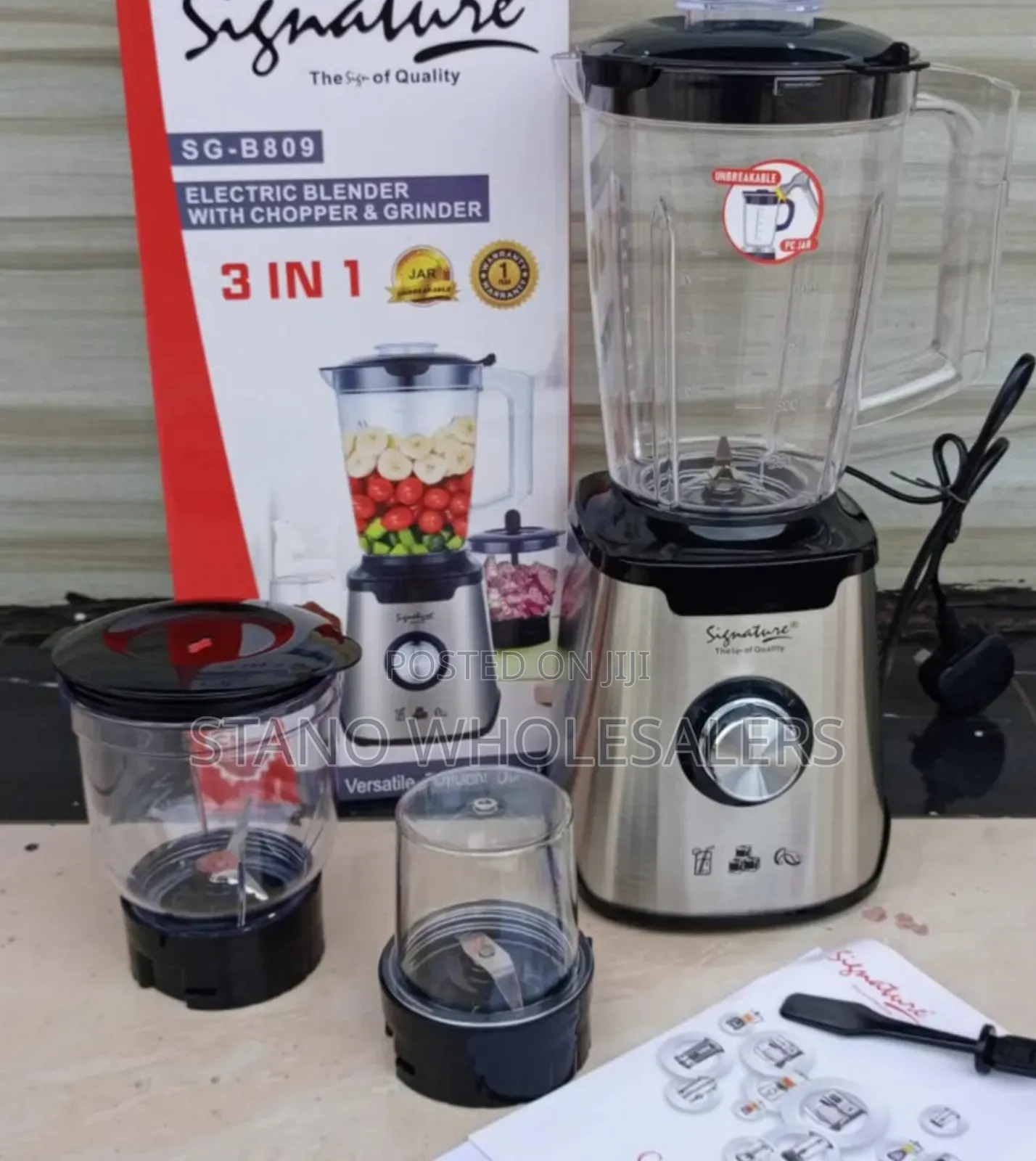 Signature 3 in 1 Blender