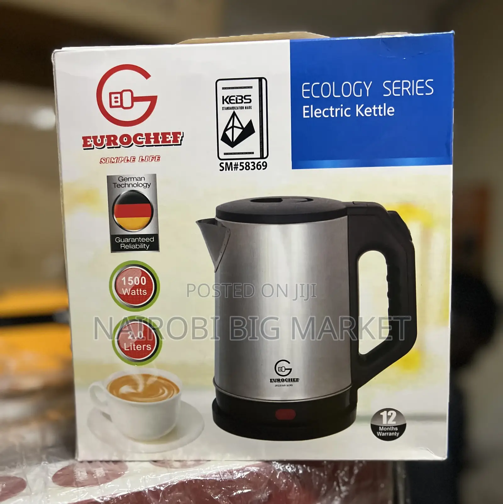 Eurochef Electric Kettle