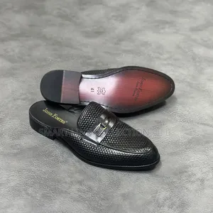 John Foster Leather Mules