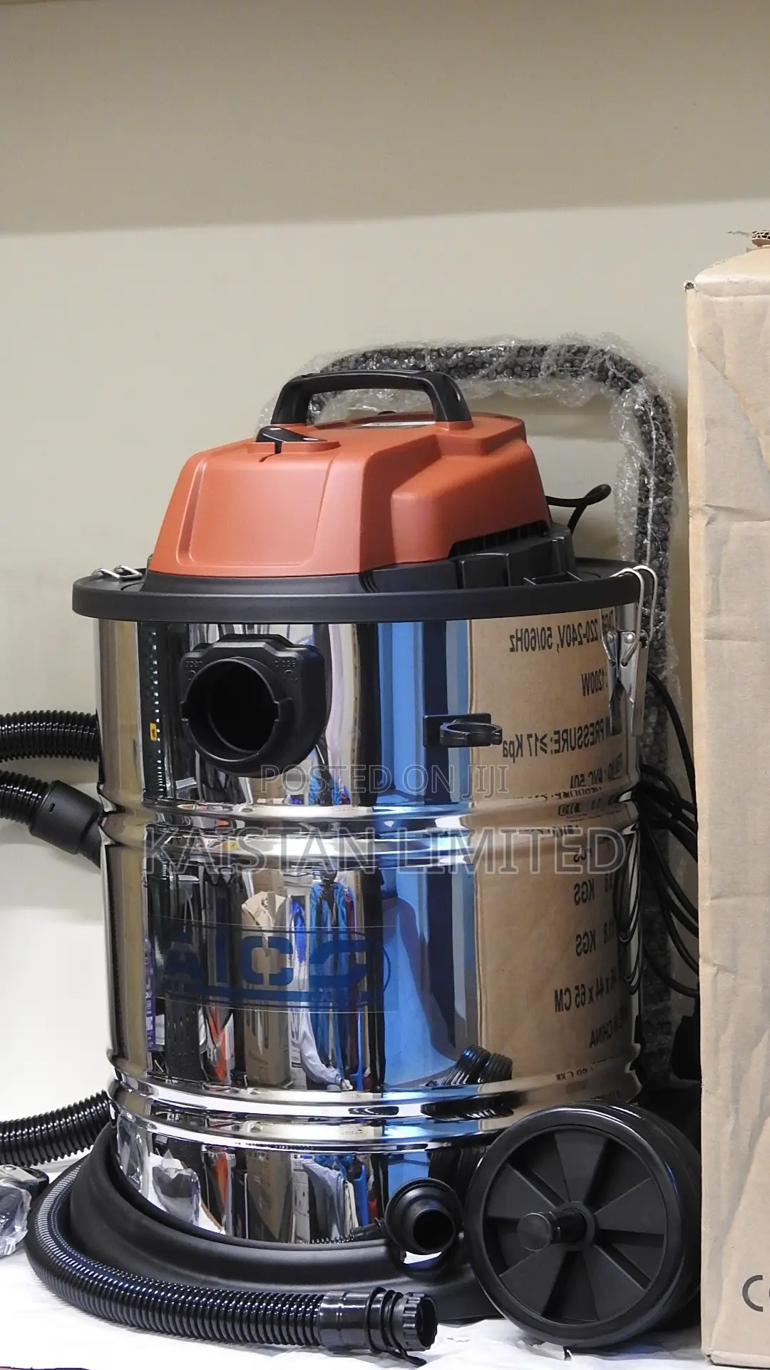 Aico 50 L Wet Dry Commercial Vacuum Cleaner for Garage Workshop