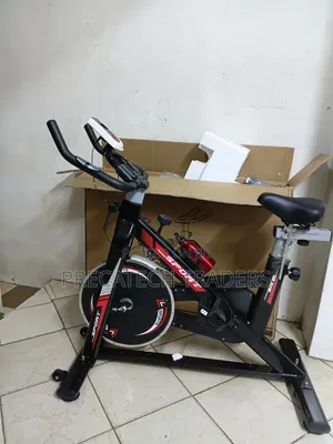 Indoor Spin Bike Exercise Bicycle With LCD Display