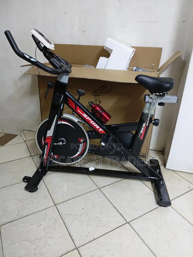 Professional Indoor Cycling Bike With Resistance Control - main view