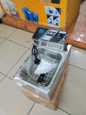 Heavy Duty 6L Stainless Steel Deep Fryer – ElectroMate