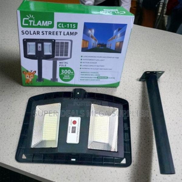 CTLamp 300W Outdoor Security Waterproof Premium Solar Street Light