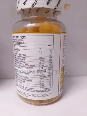 MULTI - VITAMIN GUMMIES - Vit a C D E B6 B12 Folate , Biotin , Cal Zn