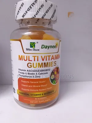 MULTI - VITAMIN GUMMIES - Vit a C D E B6 B12 Folate , Biotin , Cal Zn