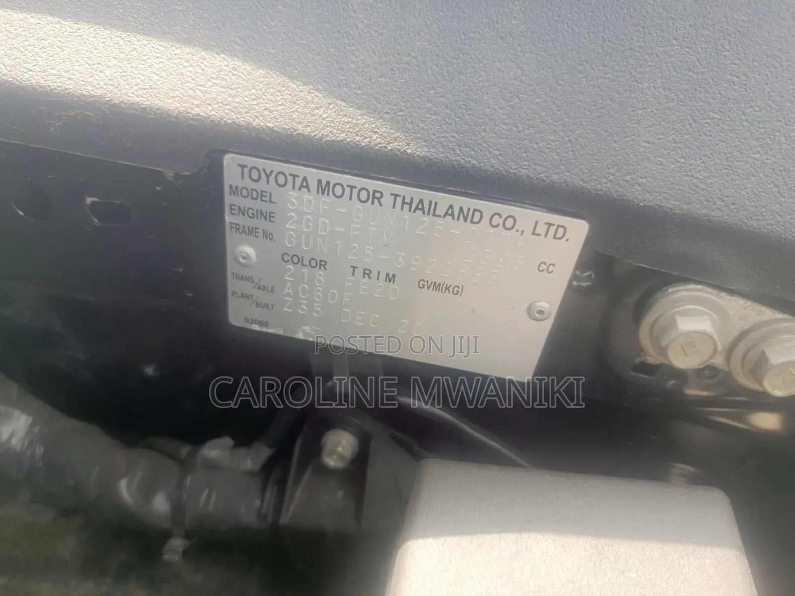 Toyota Hilux 2021 Black