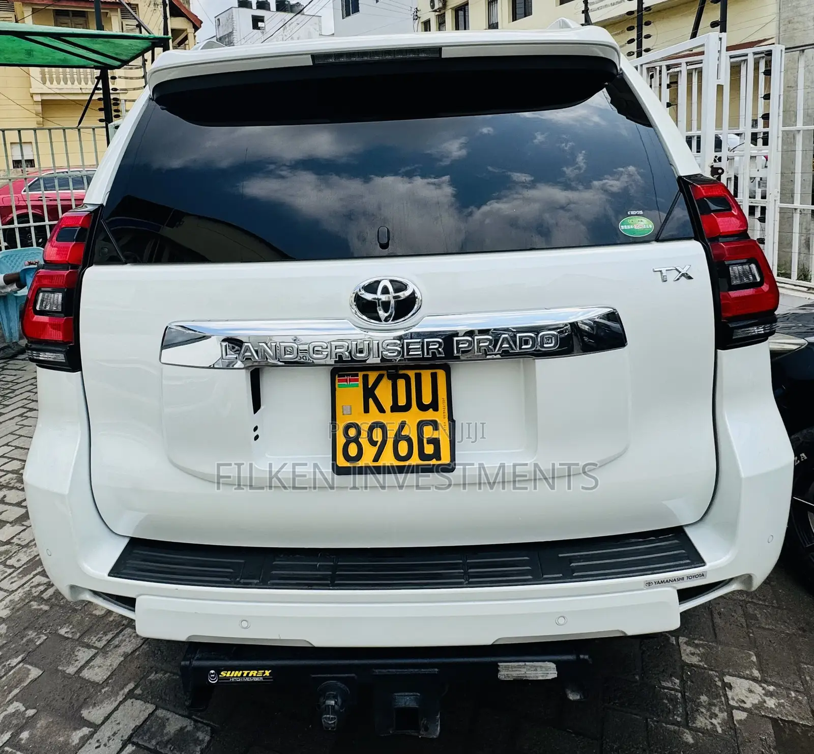 Toyota Land Cruiser Prado 2018 White