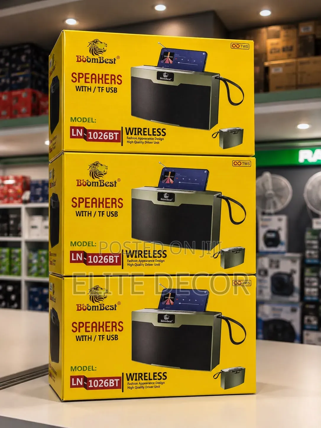BoomBest LN-1026BT Wireless Bluetooth Speaker