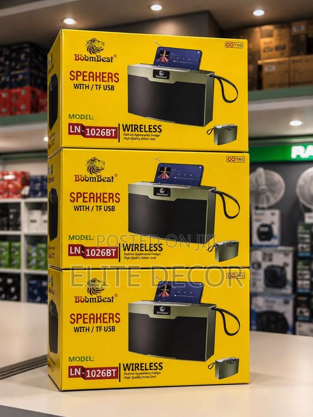 BoomBest LN-1026BT Wireless Bluetooth Speaker - thumbnail 2