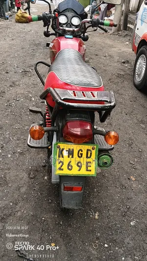 TVS HLX Plus ES 2025 Red