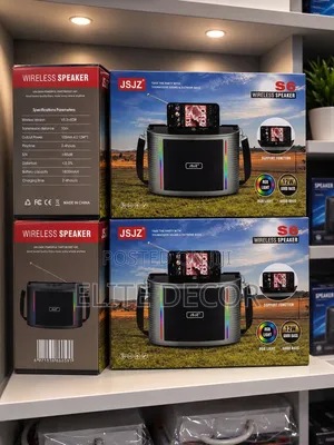 JSJZ Portable Wireless Bluetooth Speaker – Super Bass, FM Radio, USB/T
